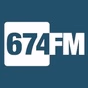 674FM logo