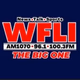 Logo de WFLI 1070AM 96.1 FM and 100.3FM The Big One  - WFLI