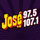 Logo de José 97.5 y 107.1 - KSSD