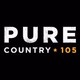 Logo de Pure Country 105 - CKQM-FM