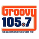 Logo de Groovy 105.7 - K289CC