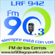Logo de La 90 FM Lago Puelo