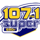 Logo de Súper 107.1 - XECHG