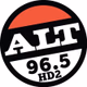 Logo de ALT 96.5 - KJAQ-HD2