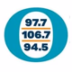 Logo de 97.7/106.7/94.5 The Oasis - WOXY