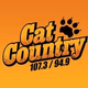 Logo de Cat Country 107.3 and 94.9 - K257AG