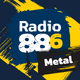 Logo de Radio 886 - METAL