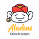 Logo de Aladino Salas de Juegos Pop baladas y rock