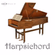 Logo de Calm Radio - Harpsichord