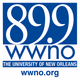 Logo de 89.9 WWNO - WWNO