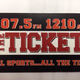 Logo de ESPN 107.5 The Ticket - W298BC