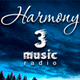 Logo de 3 music Harmony
