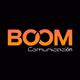 Logo de BOOM Comunicación