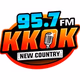 Logo de 95.7 KKOK - KKOK-FM