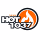 Logo de Hot 103.7 - KHTP