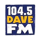Logo de 104.5 Dave FM - K283BP