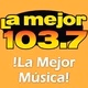 Logo de La Mejor 101.7 FM y 103.7 FM - KXSB