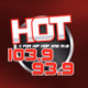 Logo de Hot 103.9/93.9 FM - WHXT