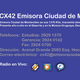 Logo de CX 42 Emisora Ciudad de Montevideo