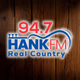 Logo de 98.9 Hank FM - KXPT-HD2