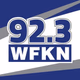 Logo de 92.3  WFKN - WFKN