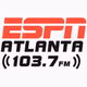 Logo de ESPN 103.7 FM - W279CZ