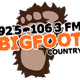 Logo de Bigfoot Country - WDBF-FM